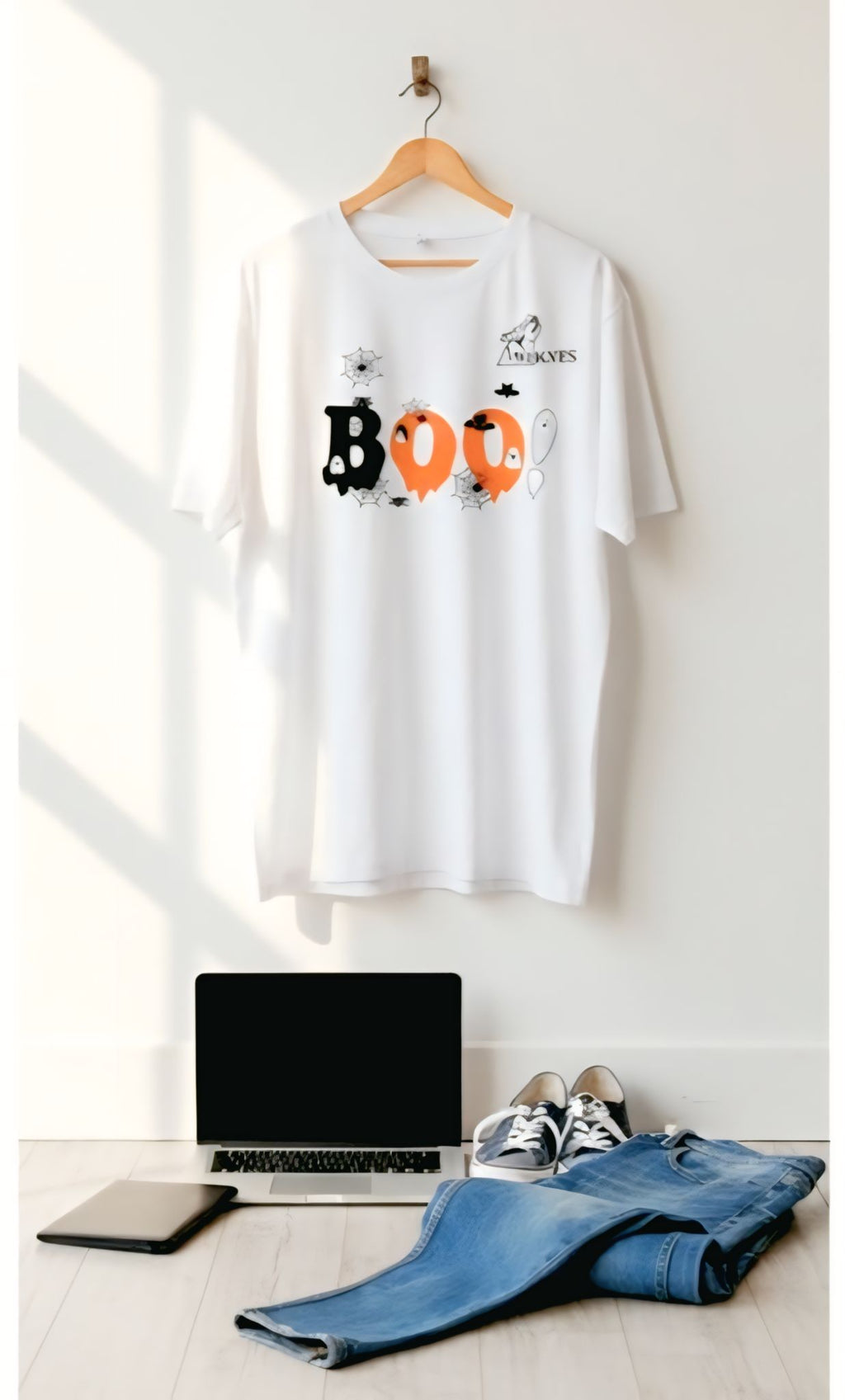 BOO” Halloween Edition  👻 Oversized T- shirt