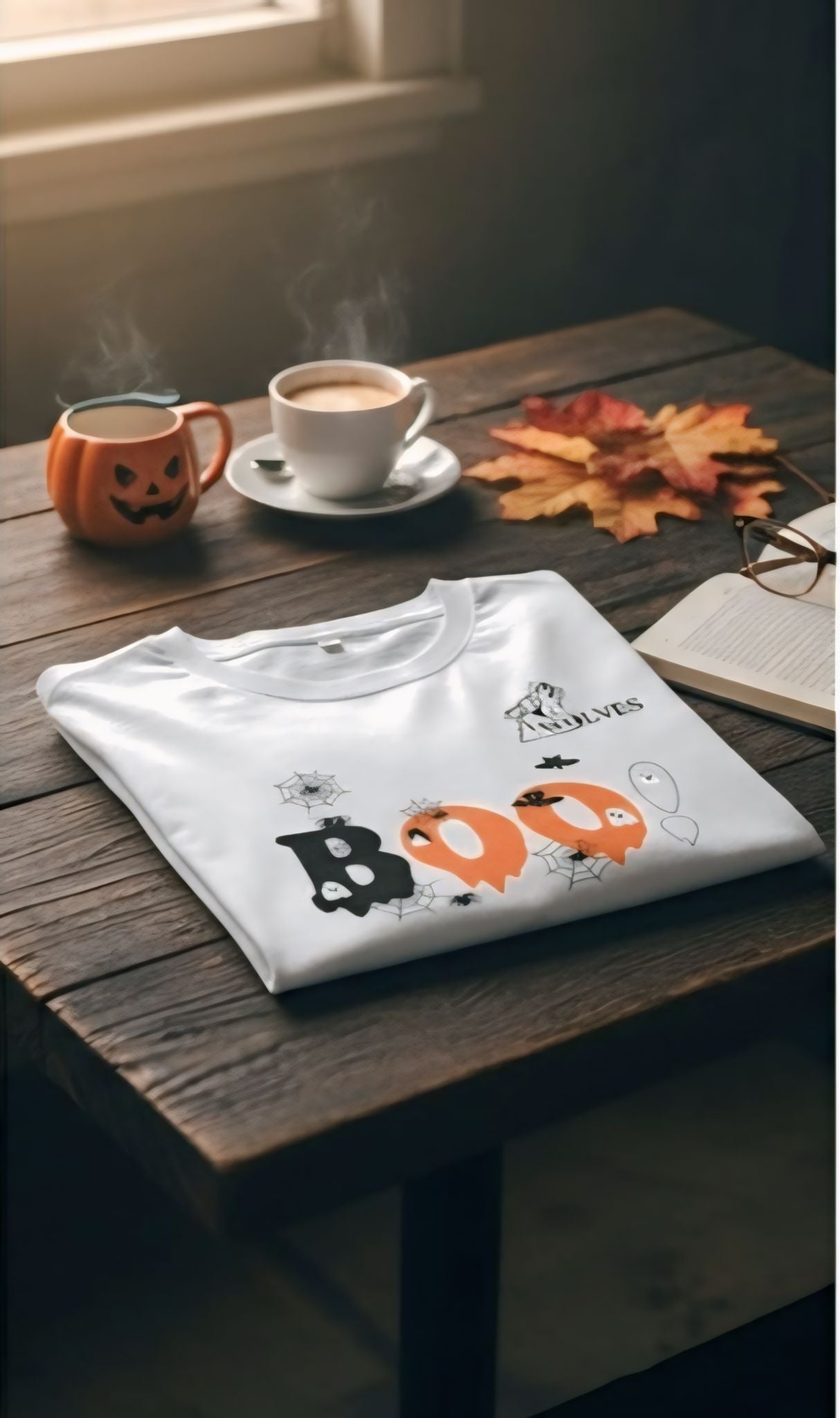 BOO” Halloween Edition  👻 Oversized T- shirt