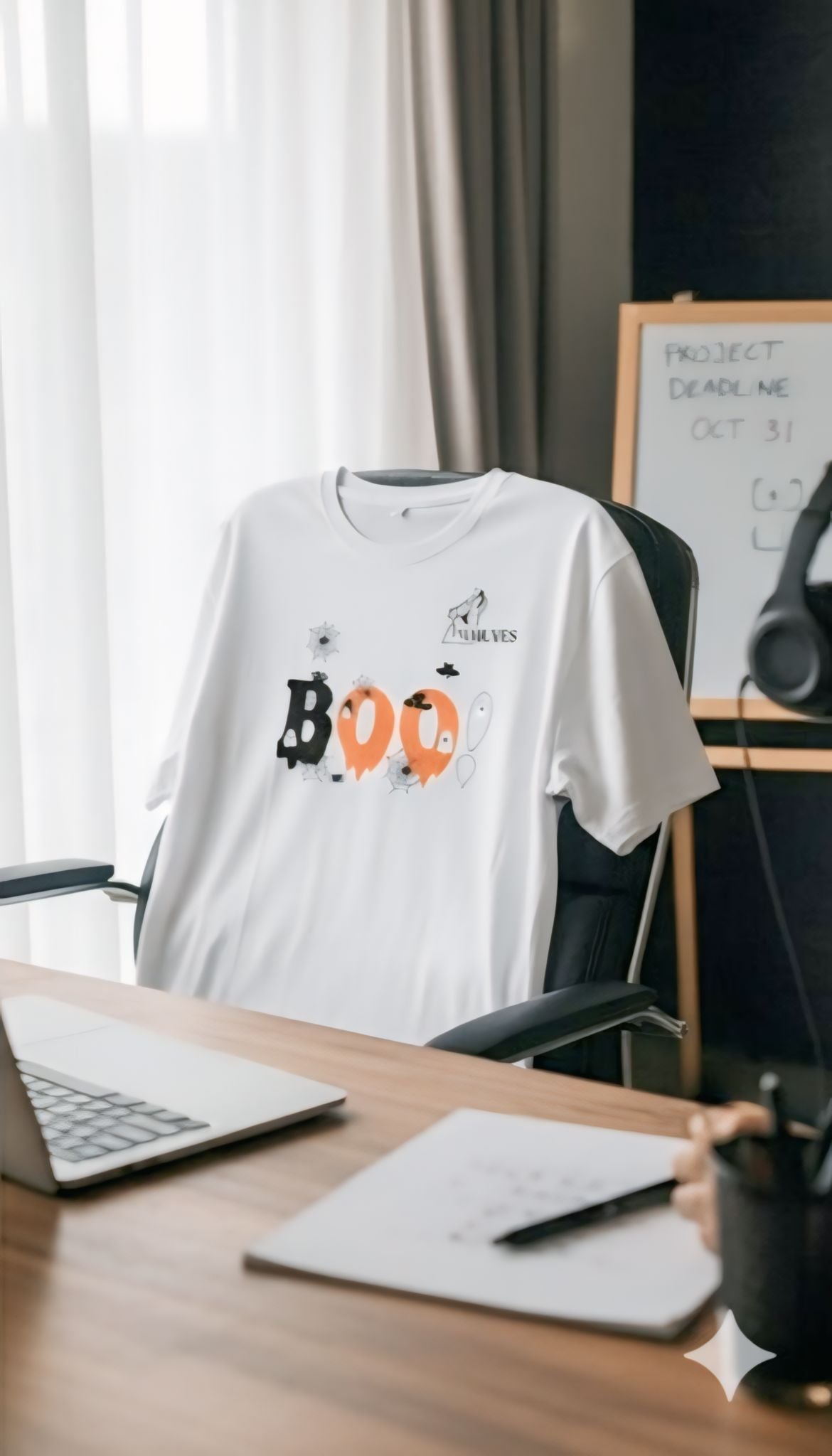 BOO” Halloween Edition  👻 Oversized T- shirt