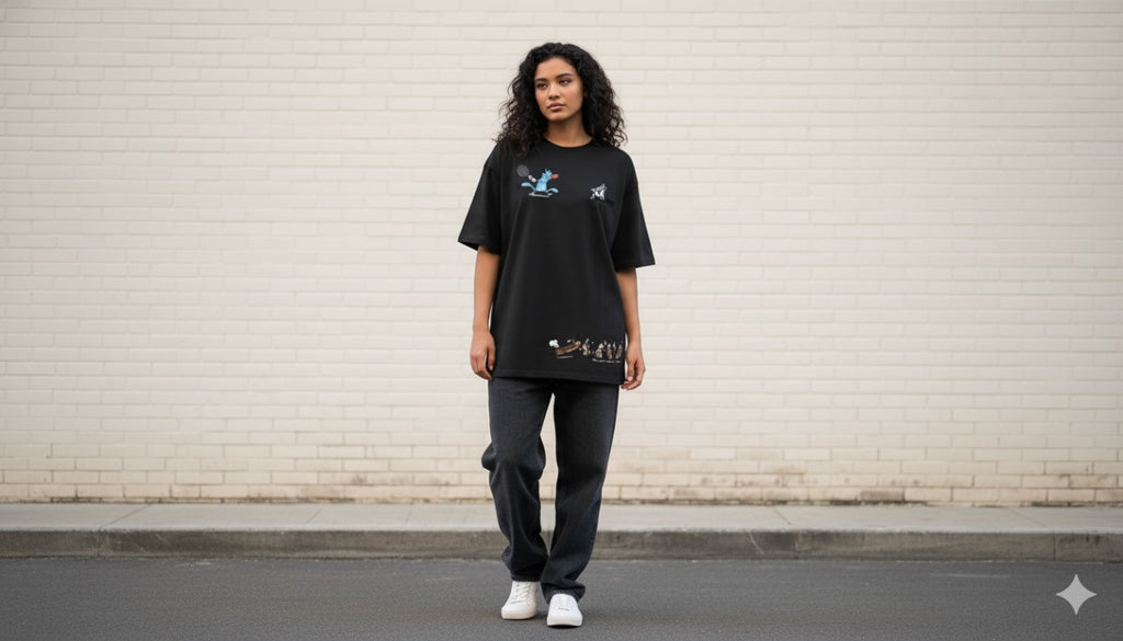 OGGy special edition down Shoulder t-shirt