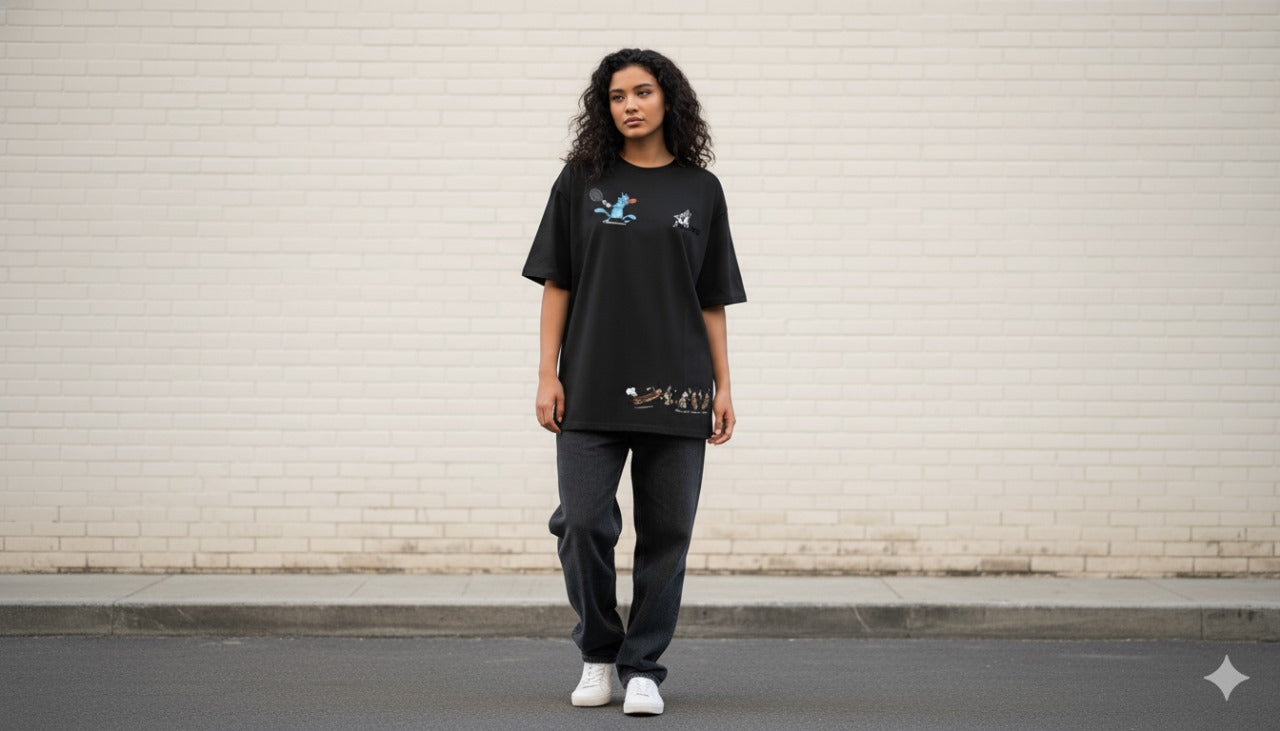 OGGy special edition down Shoulder t-shirt