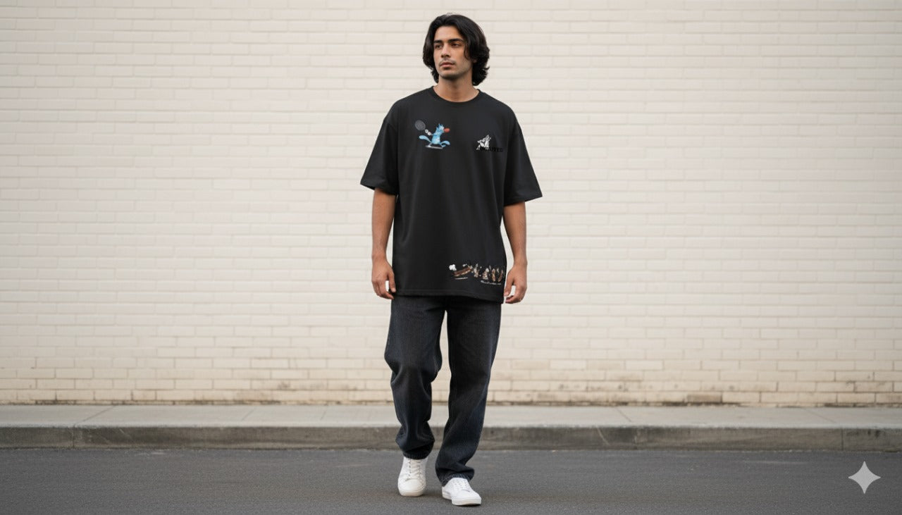 OGGy special edition down Shoulder t-shirt