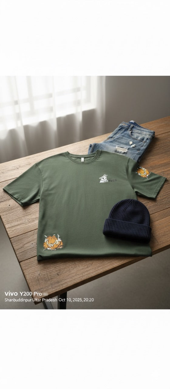 Bunny 🐰 Down shoulder t shirt