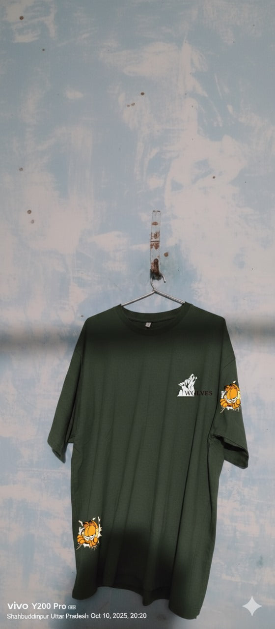Bunny 🐰 Down shoulder t shirt